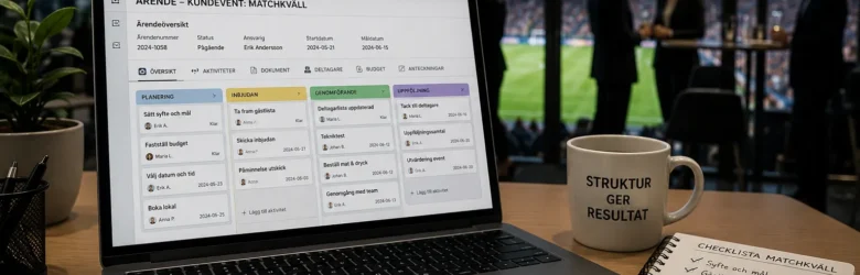 Ärendehantering vid sportevent